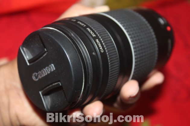 Canon 75-300 mm. Zoom Lench